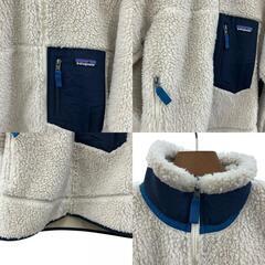 186005 patagonia パタゴニア フリースジャケット Classic Retro-X Fleece Jacket RN51884　STY23056  XS アイボリー クラシック レトロＸ レディース [250313HM060023]の画像