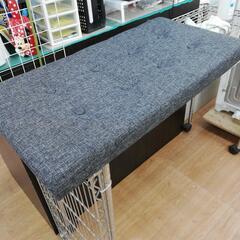 ☆ドリーム荒牧店☆ジモティー割引有☆ スツールにもなる収納ボックス GRYの画像