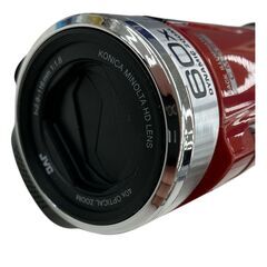 186000 現状品 JVC ジェイブイシー ビデオカメラ GZ-E109-R  レッド [250315HM100307]の画像