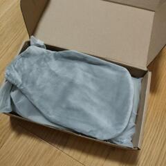 シリコン 湯たんぽ ニットカバー グレー 保冷両用 1100ml 鹿の画像
