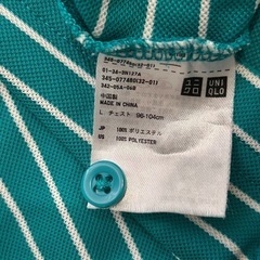 ユニクロ　ドライEX 半袖ポロシャツ　Lサイズの画像