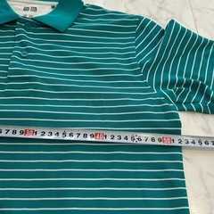 ユニクロ　ドライEX 半袖ポロシャツ　Lサイズの画像