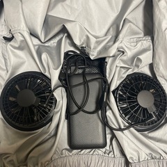 空調作業服 ベストの画像
