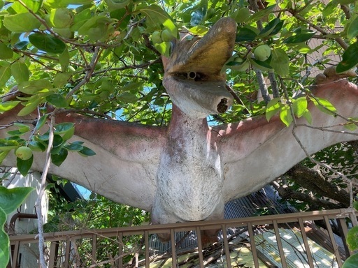 恐竜造形物_プテラノドン