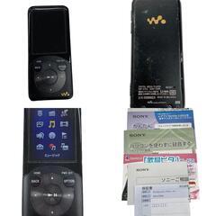 186001 現状品 SONY ソニー オーディオアクセサリー ウォークマン NW-S754  SRS-NWGT015  ブラック 付属品付き スピーカー付き 箱入り [250115HM130152]の画像