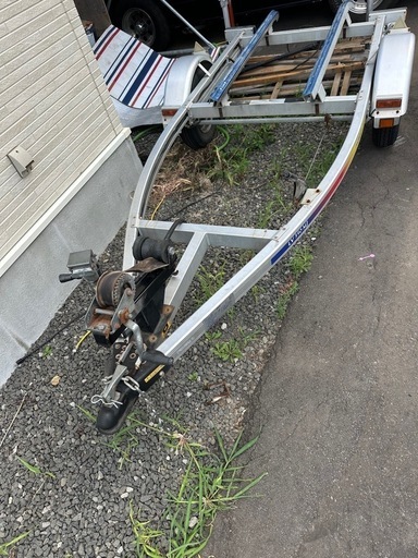 アルミ　
軽トレーラー　ボートトレーラー