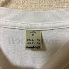 徳島大歩危店限定　mont-bell tシャツの画像