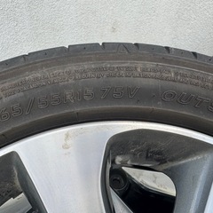三菱　軽自動車　純正ホイールタイヤ　165/55R15の画像