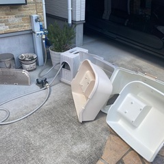 【取引中】散らかりにくい猫トイレの画像
