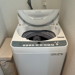 2022年製  SHARP シャープ全自動電気洗濯機の画像