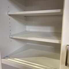 【愛品館 市原店】ニトリ｜コパン100KB｜スライド扉キッチンボードの画像