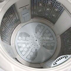 洗濯機 8.0kg 2017年製 日立 BW-V80B ビートウォッシュ 全自動 上開き 家電 大きめ HITACHI 8kg 苫小牧西店の画像