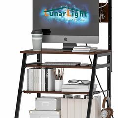 【新品未開封】LunarLight PCパソコンデスク 机 幅6...