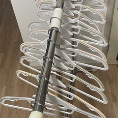 洗濯　物干し竿の画像