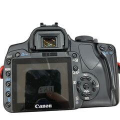 186000 現状品 Canon キヤノン デジタルカメラ デジタル一眼レフカメラ EOS Kiss DigitalX  ブラック レンズ バッテリー ケースあり 付属品あり [250124HM270060]の画像