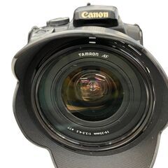 186000 現状品 Canon キヤノン デジタルカメラ デジタル一眼レフカメラ EOS Kiss DigitalX  ブラック レンズ バッテリー ケースあり 付属品あり [250124HM270060]の画像