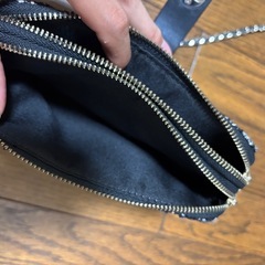 ZARA ツイード ミニショルダーバッグの画像