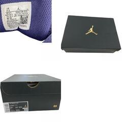186000 現状品 NIKE ナイキ  AIR JORDAN 1 LOW SkyJ Purple 553558-515  25.5 パープル×ホワイト メンズ [250419HM060213]の画像