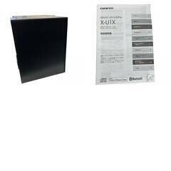 186000 現状品 ONKYO オンキヨウ CDレシーバーシステム CR-U1X  D-U1X  ブラック [250417HM220033]の画像