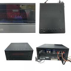 186000 現状品 ONKYO オンキヨウ CDレシーバーシステム CR-U1X  D-U1X  ブラック [250417HM220033]の画像