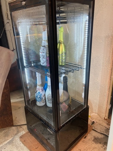 4面ガラス冷蔵ショーケース105L R4G-105SLB