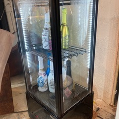 4面ガラス冷蔵ショーケース105L R4G-105SLBの画像
