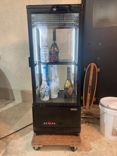 4面ガラス冷蔵ショーケース105L R4G-105SLB