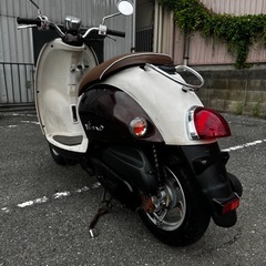 ヤマハ　ビーノ FI SA37J ブラウン　実働　動画あり　大阪の画像