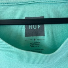HUF ミントグリーン Tシャツ Sサイズの画像