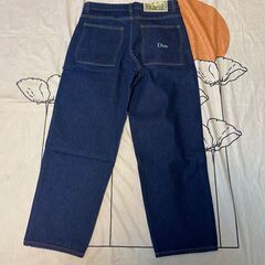 Dime Baggy Denim Pants INDIGOダイム デニムパンツの画像