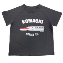 【配送可】JR EAST キッズ半袖Tシャツ4枚セット120cm こまち 4種類お買い得セット 子供服 夏シャツ コマチ新幹線 鉄道の画像