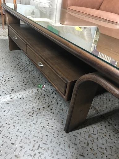 値下げしました！！￥12980-→￥10980-　ジャングルジャングル貝塚店　カリモク　ローテーブル　センターテーブル　引き出し付き　