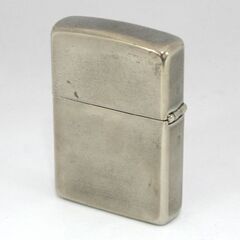 中古 火花確認済み ZIPPO PLATINUM COATING 1994年製造 オイルライター 札幌市 清田区 平岡の画像