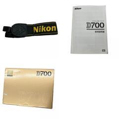186000 現状品 Nikon ニコン デジタルカメラ デジタル一眼レフカメラ D700  ブラック バッテリーチャージャー付き 箱入り 本体 [250612HM070089]の画像