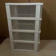 [取引決定] 4段ボックス 収納ケースの画像