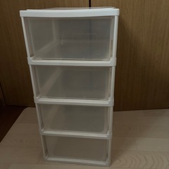 [取引決定] 4段ボックス 収納ケースの画像