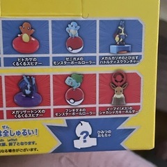 ポケモンのおもちゃ3種の画像