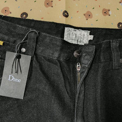 Dime ブラックバギージーンズ デニム パンツ ダイムの画像