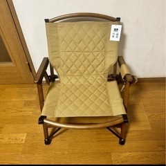 【新品未使用】WAQ Folding Wood Chair ウッドチェアの画像