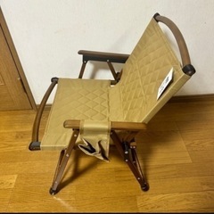 【新品未使用】WAQ Folding Wood Chair ウッドチェアの画像