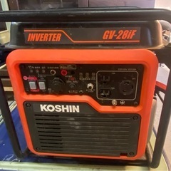 ☆ インバーター発電機　KOSHIN GV-28iF 100V ...