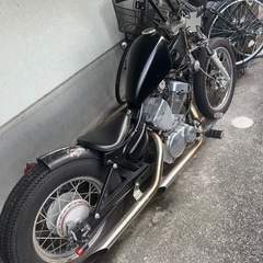 ビラーゴ250 フルカスタム　アメリカンチョッパーの画像