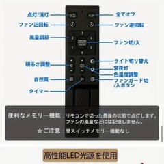 シーリングファンライト　12畳用　の画像