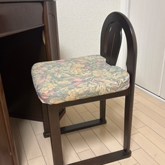 ドレッサー　椅子付きの画像