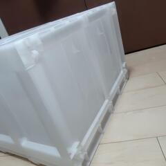 ２段引出 プラスチックーケース キャスター付の画像