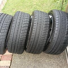 2022年製  225/40R18スタッドレスタイヤ＆アルミホイール4本セットの画像