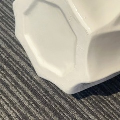 花器　ホワイト　大型の画像