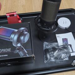 USB RBG MICROPHONE ME6S ゲーミングマイク　の画像