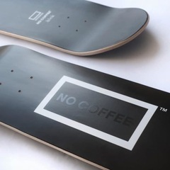 新品 限定 NO COFFEE×BOTANIZE×.blnk スケボーデッキの画像