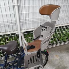 今週中 　非電動　フィデースDX  22インチ 6段変速 LEDオートライト 子供乗せ自転車 OGK　子供用椅子２台付きの画像